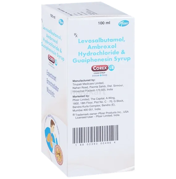corex ls syrup 100 ml